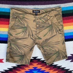 Dirty laundry men’s Shorts Khaki stretch skinny
